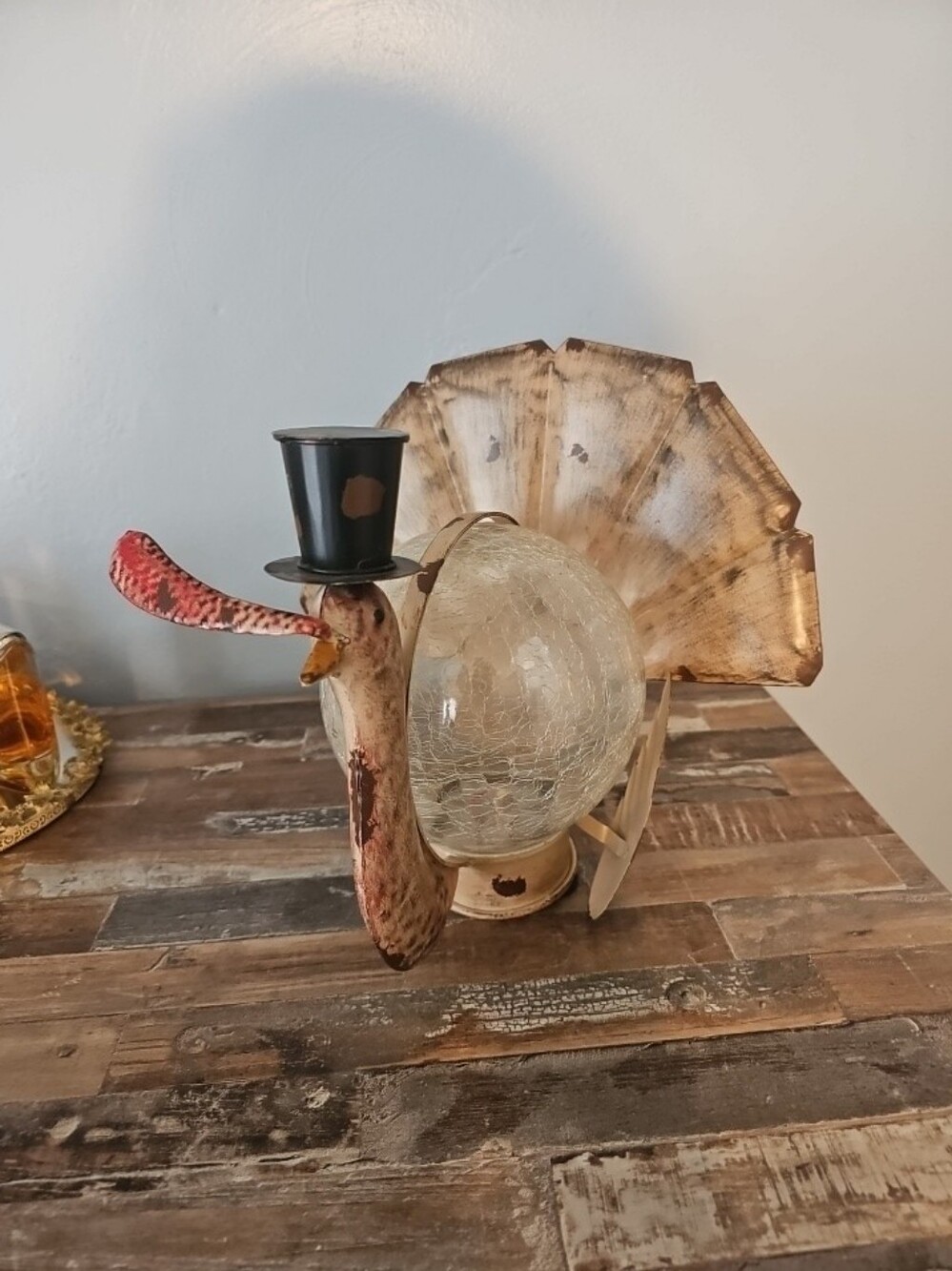Light Up THANKSGIVING TURKEY  BALL